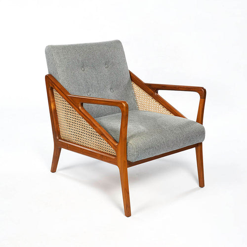 Handcrafted Sheesham Wicker Chair