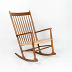 Handcrafted Teakwood Rocking Chair