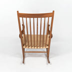 Handcrafted Teakwood Rocking Chair