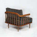 Handcrafted Teakwood Single Seater Sofa