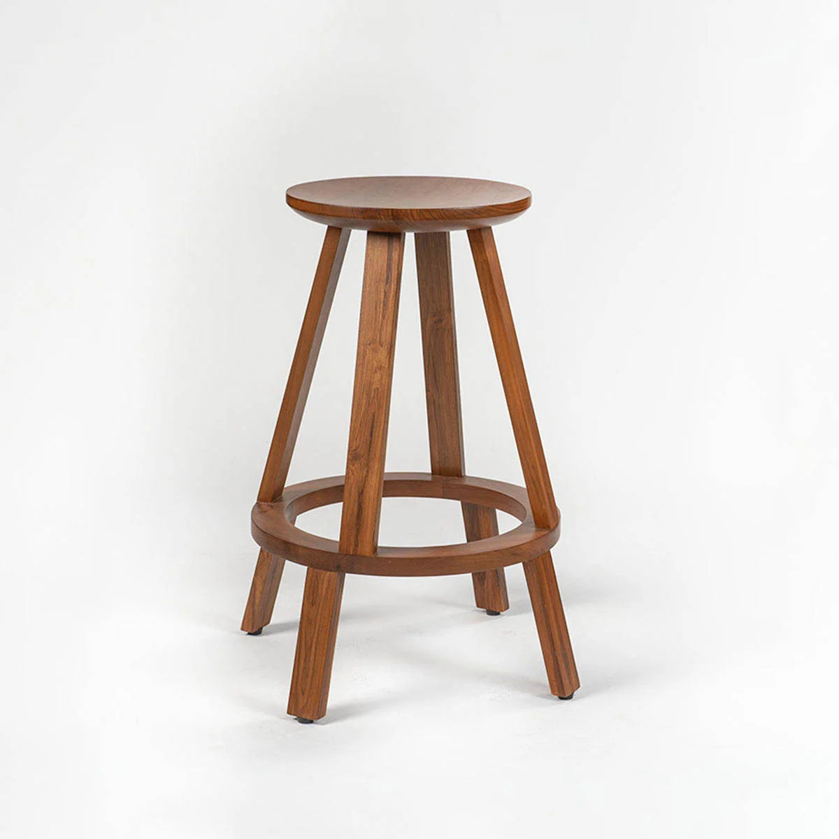 Teakwood Round Dining Stool