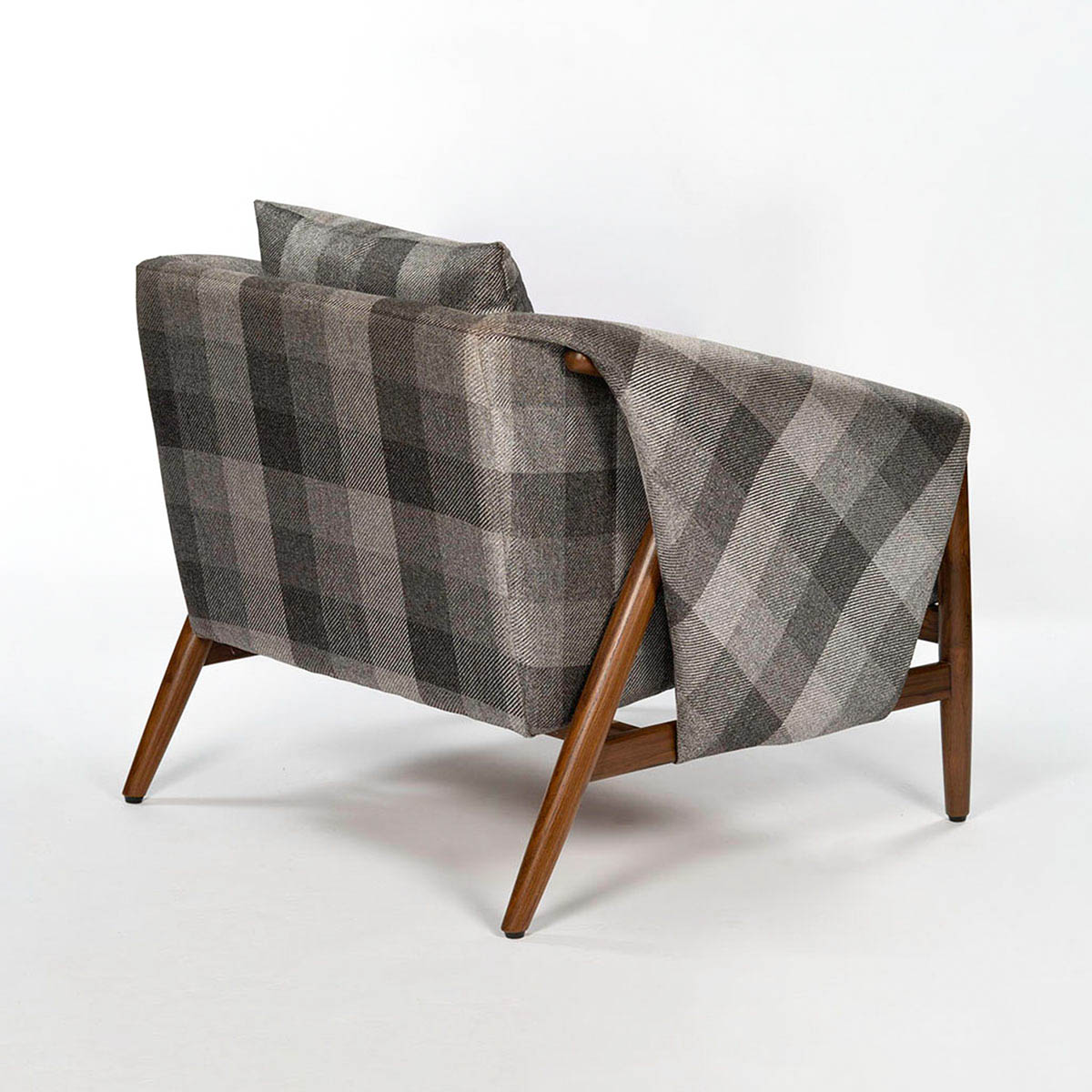 Handcrafted Sheesham Wood Accent Chair