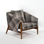 Handcrafted Sheesham Wood Accent Chair