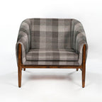 Handcrafted Sheesham Wood Accent Chair