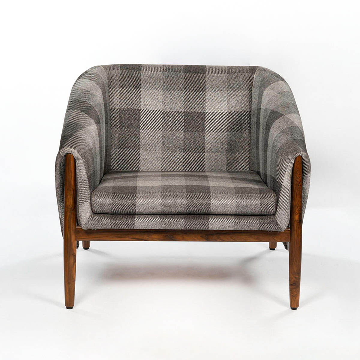 Handcrafted Sheesham Wood Accent Chair