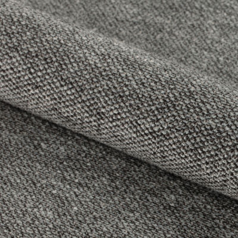 Grey Serenity Upholstered Lounge Chair with Ottoman