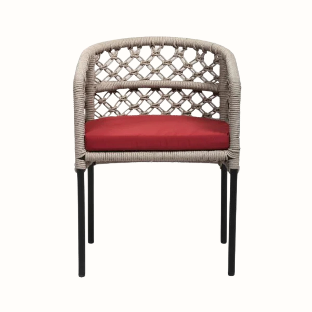 Dining armchair with arms