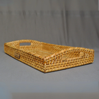 Nature Edge - Artisan Made Rattan Tray (Set of 2)