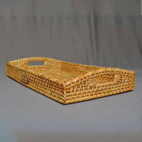 Nature Edge - Artisan Made Rattan Tray (Set of 2)