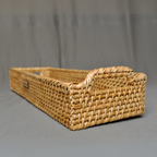 Aura Carry - Handwoven Rattan Tray