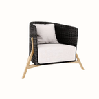 Club Lounge Chair with Cushion