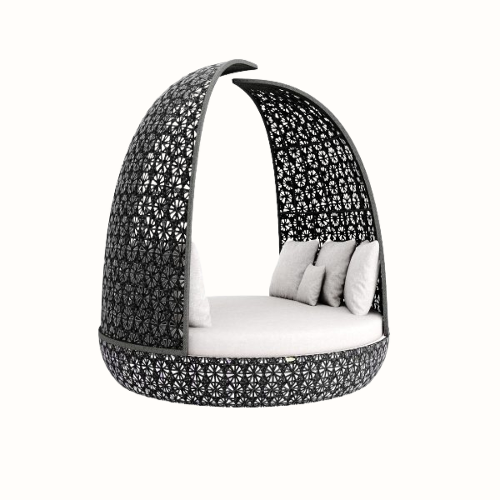 Cushioned Lounger Day Bed