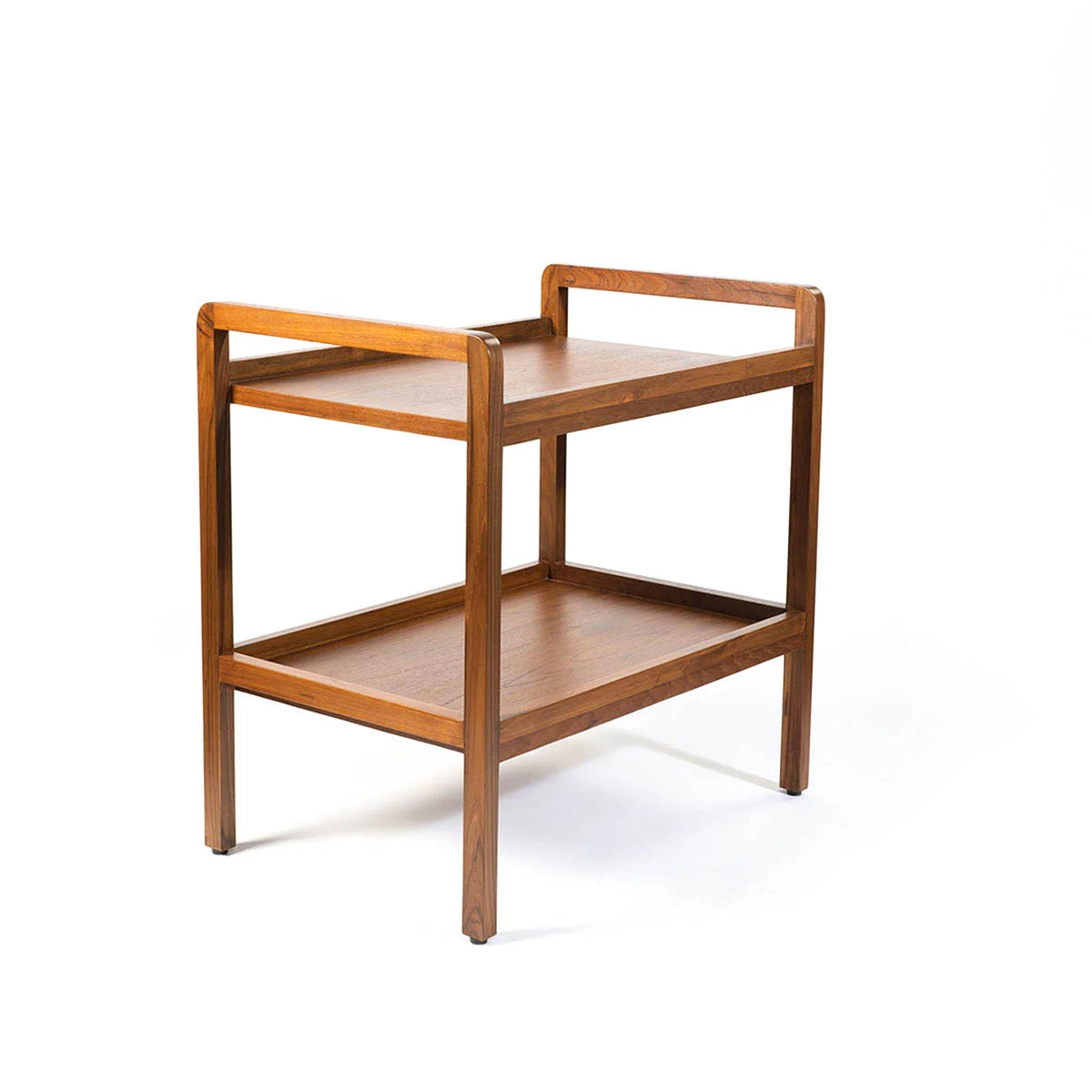 Handcrafted Teakwood Timber Tray Table