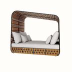 Outdoor Cabana with Cushions