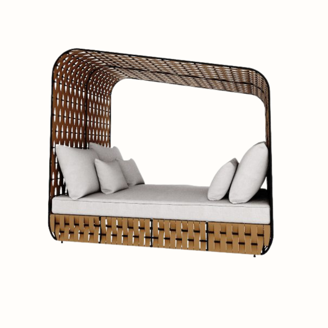 Outdoor Cabana with Cushions