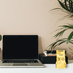 Table Calendar Bamboo Desk Organizer | Timeless Eco Decor