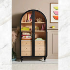 Stylish Black Victorian Storage Cupboard