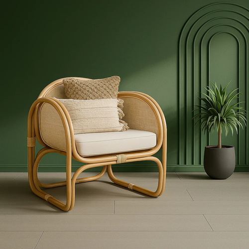 Cane Furniture Chair | Rhapsody in Natural Rattan for Indoor & Outdoor