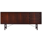 Modern Solid Teakwood Danish Sideboard