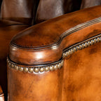 Warmth Brown Leather Sofa