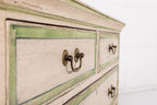 Modern Solid Wood French Painted Oak Commode