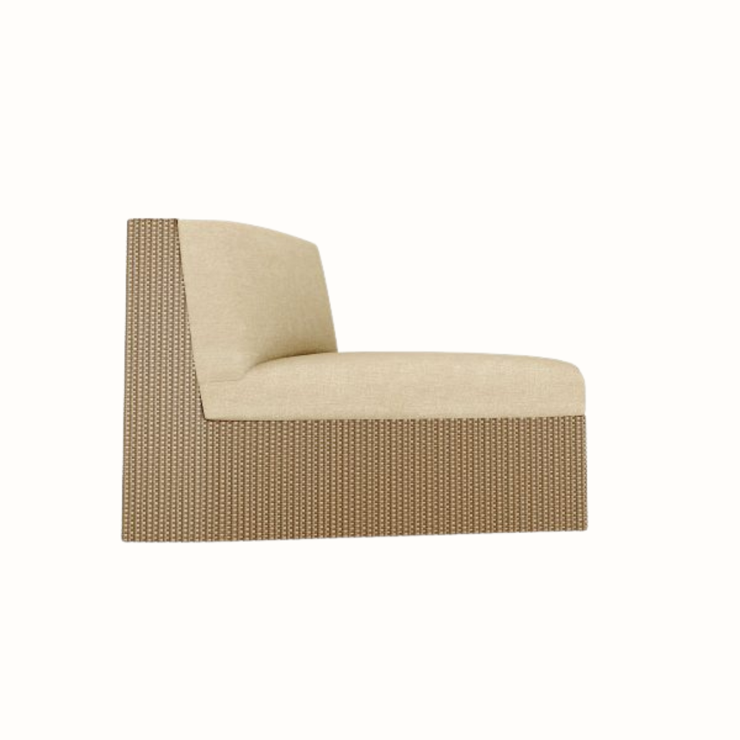 Curved Corner Seat with Cushion