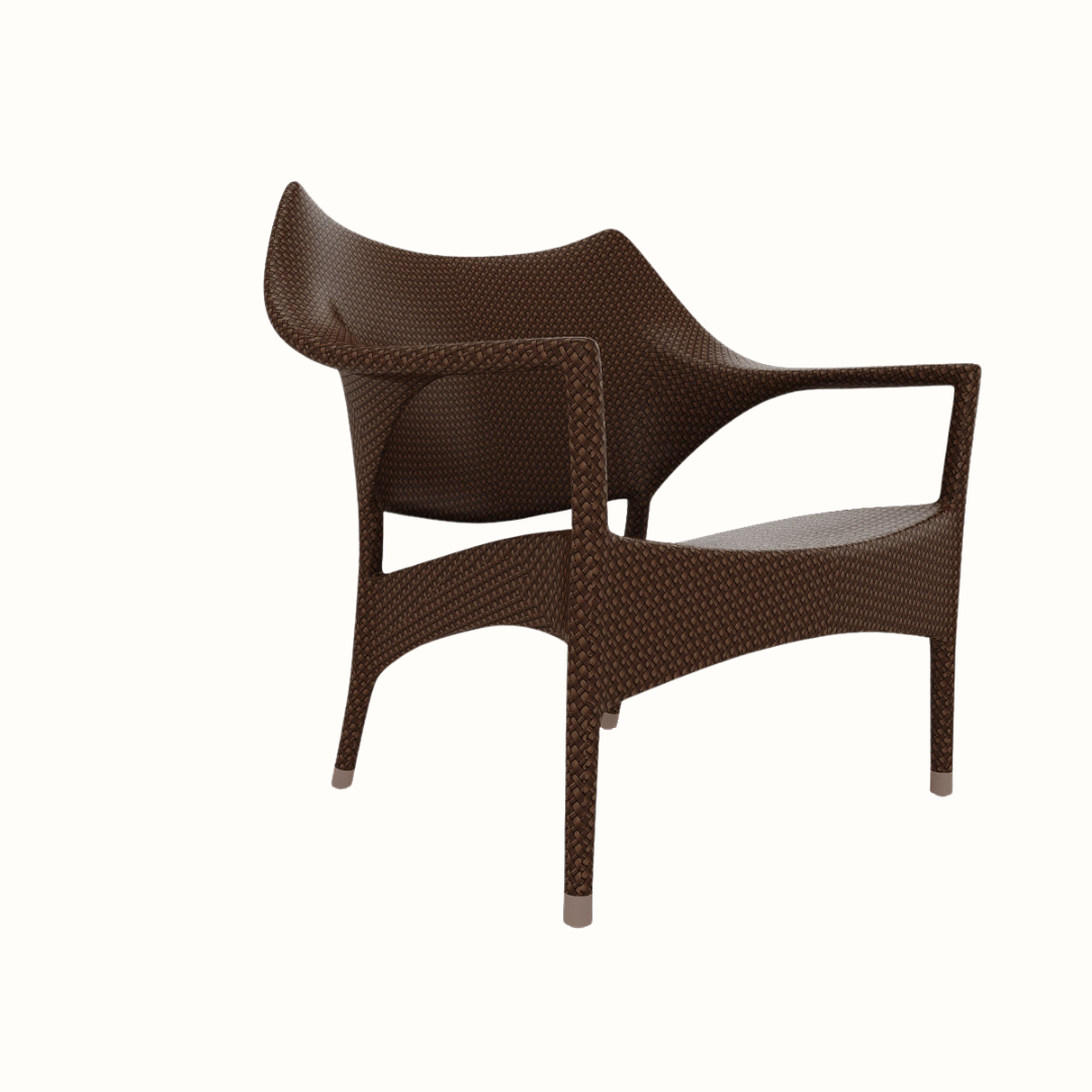 Single Lounge Sofa with Cushions