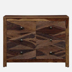 Rustic Allure Sheesham Wood Chest of Drawers