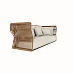 Cushioned 3-Seater Sofa