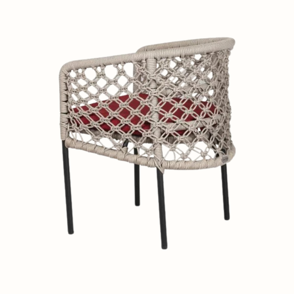 Dining armchair with arms