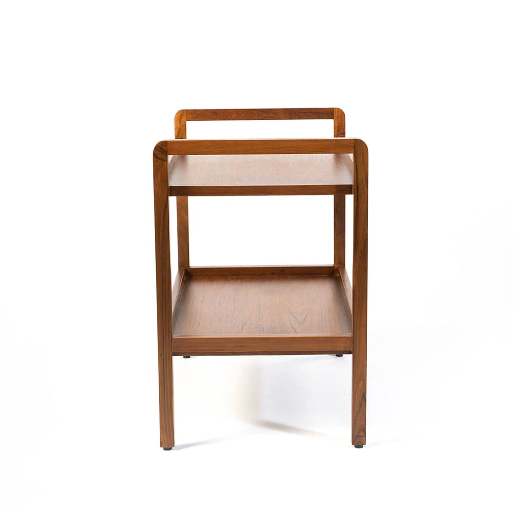 Handcrafted Teakwood Timber Tray Table