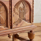 Handcarved 5 Carving Sideboard in Natural
