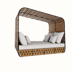 Outdoor Cabana with Cushions