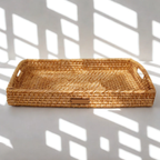 Nature Edge - Artisan Made Rattan Tray (Set of 2)
