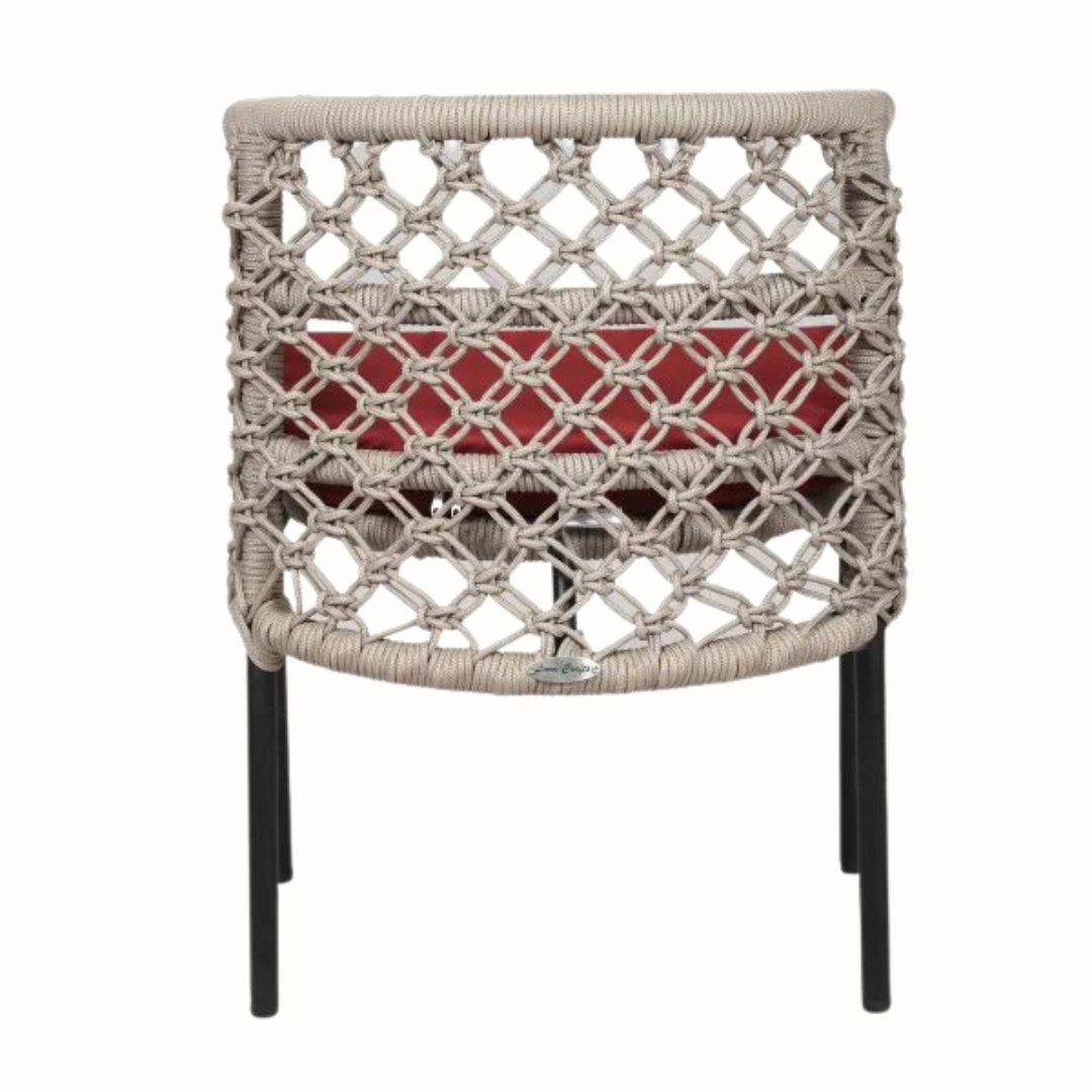 Dining armchair with arms