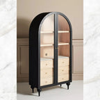 Stylish Black Victorian Storage Cupboard