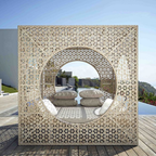 Cushioned Cube Lounger