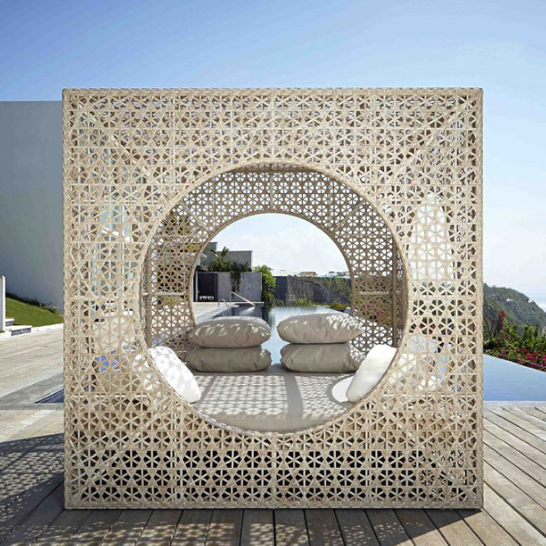 Cushioned Cube Lounger