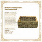 Organizer with Water Hyacinth | HydraWeave Storage Box