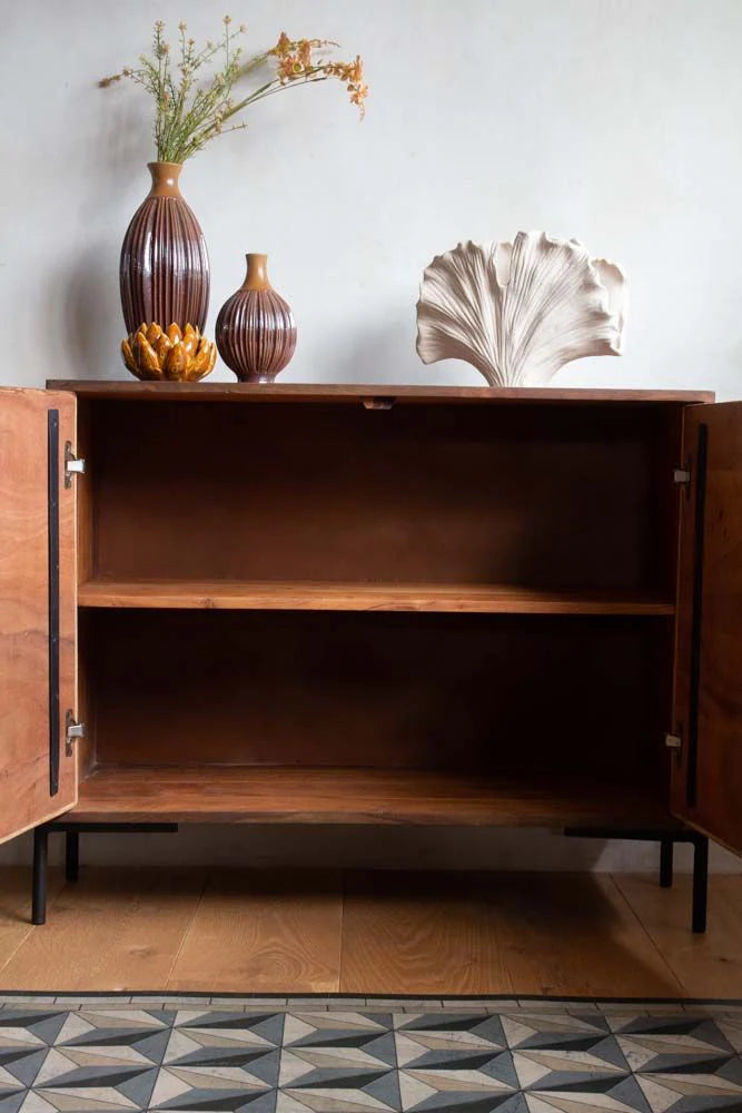 Sunburst Designer Sideboard Cabinet