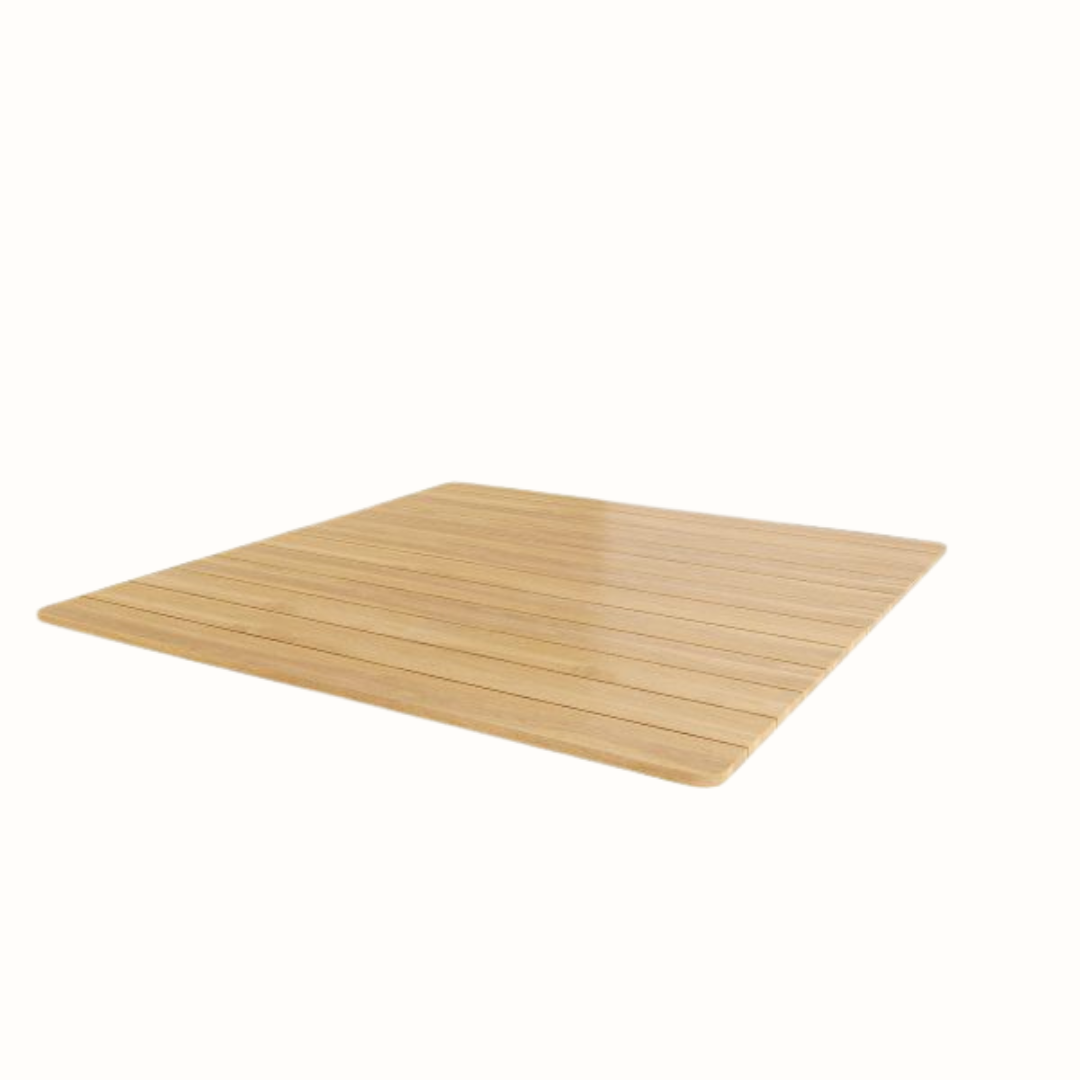 Teak Wood Square Table Top