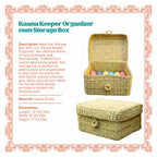 Storage Box with Lid | Kauna Keeper Organizer