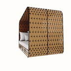 Outdoor Cabana with Cushions