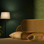 ScandiSoul Rattan Headboard - Geometric Cane Inlay