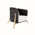 Club Lounge Chair with Cushion