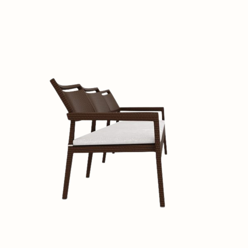 Three-Seater Sofa with Cushion