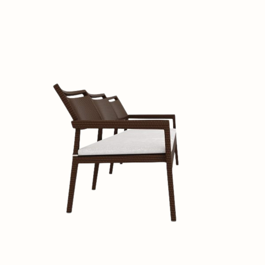 Three-Seater Sofa with Cushion