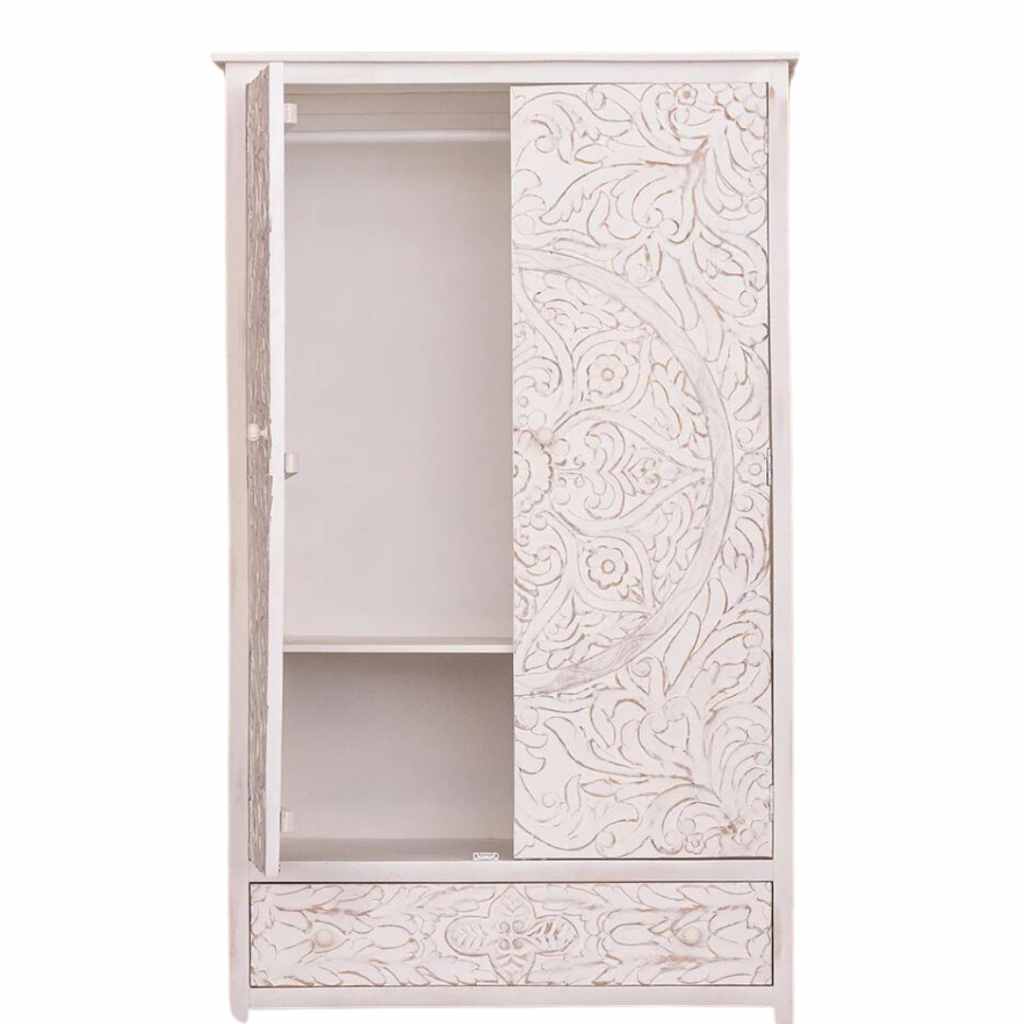 Modern Sheesham Artisan Wardrobe