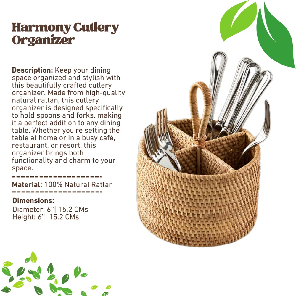 Cutlery Organizer for Spoon & Fork Storage on Dining Tables