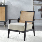 Lifestorey Serena Cane Accent Chair